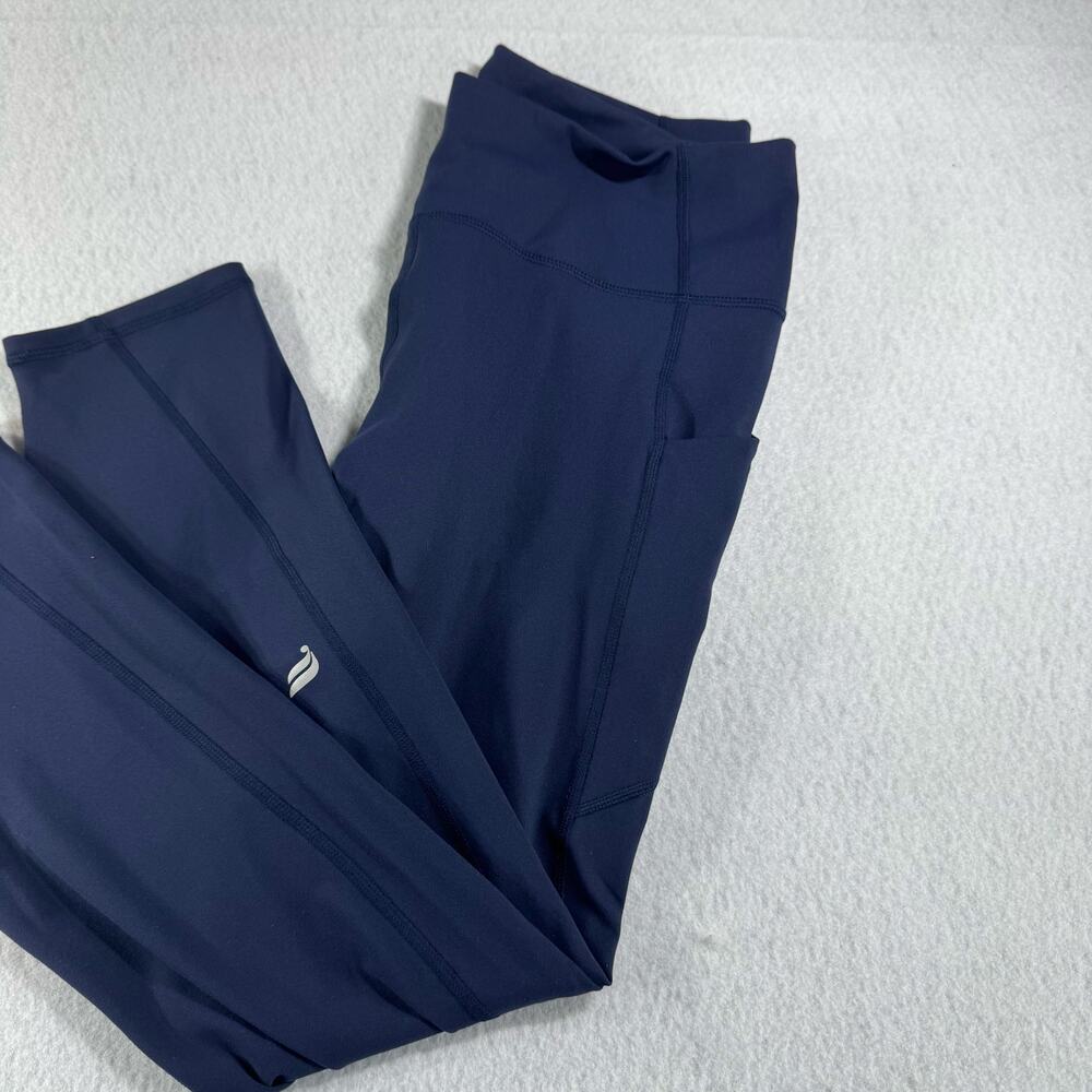 Fabletics NWT XL Oasis PureLuxe High-Waisted Legging Deep Navy With Pockets